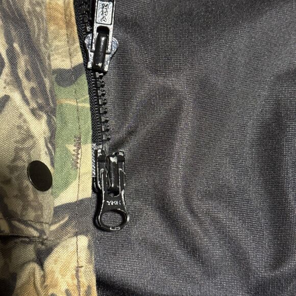 10X Gore Tex Rainwear Coat Jacket Large Mens Vintage Advantage Camo Saddle Cloth - Picture 7 of 14